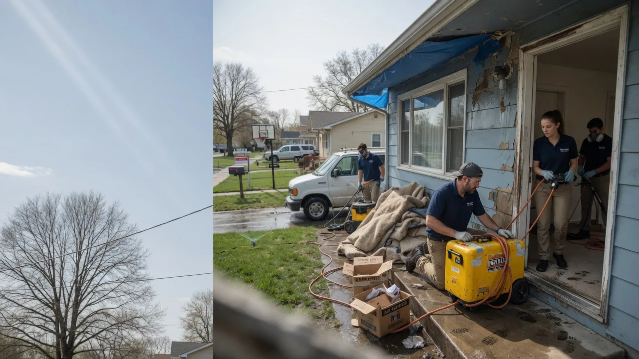 Basement Flood Cleanup in Mount Victory, OH near me